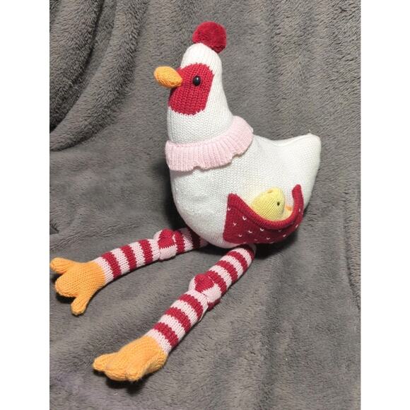 Zubels Knit Cheeky the Chicken plush 2018 - Picture 1 of 10